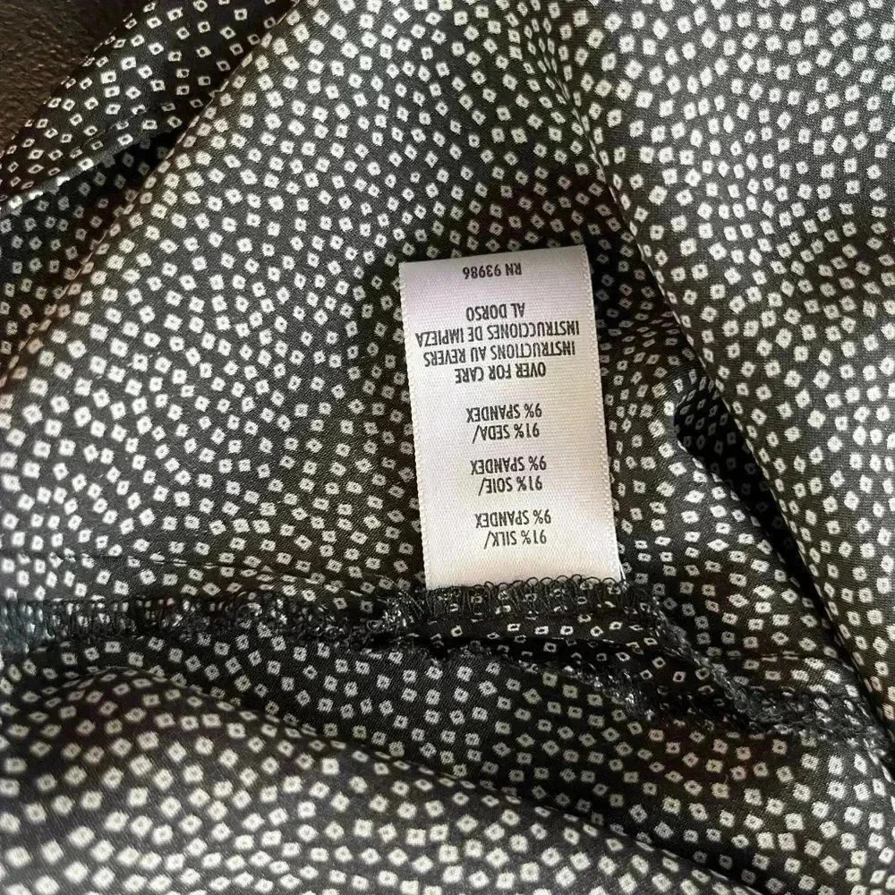 ~Casual Corner~ Beautiful Silk Dress - Size 10 - Picture 8 of 10